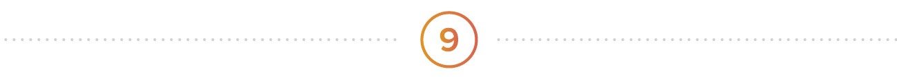 Divider graphic for Step 9: Create report values that provide additional information.
