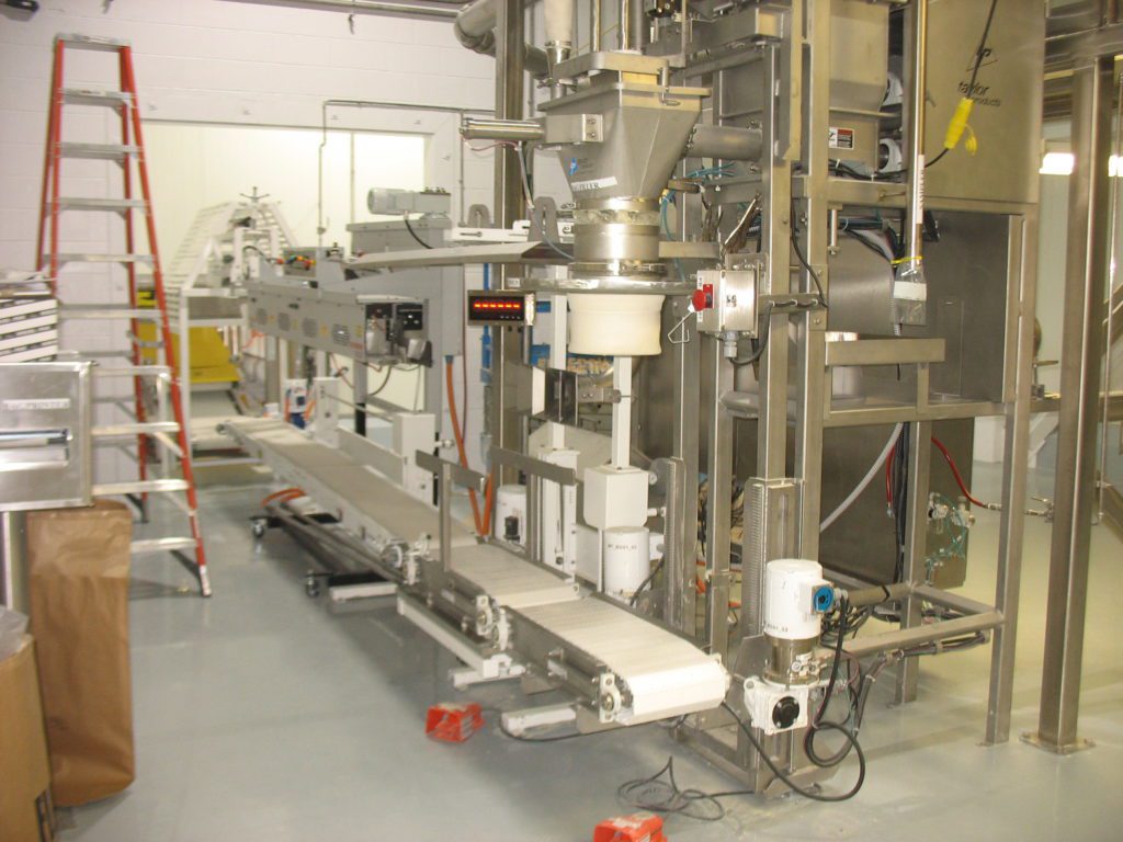 APO Dual Bagging and Sealing Line