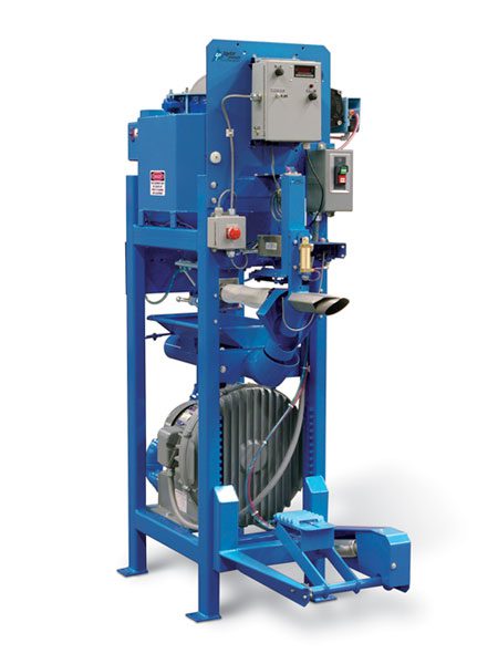 AIR PACKER FOR COARSE POWDERS AND GRANULARS