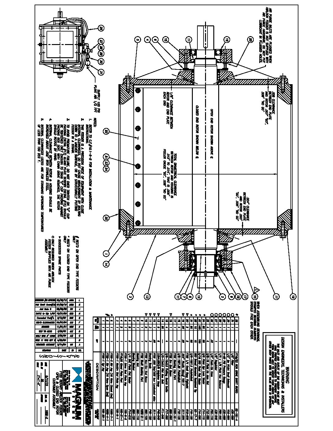 105B-2 FT22 – Rotor Detail