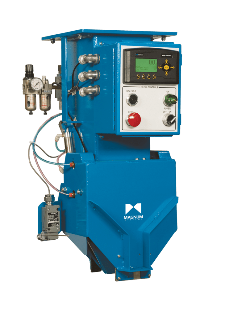 Electric bagging scale
