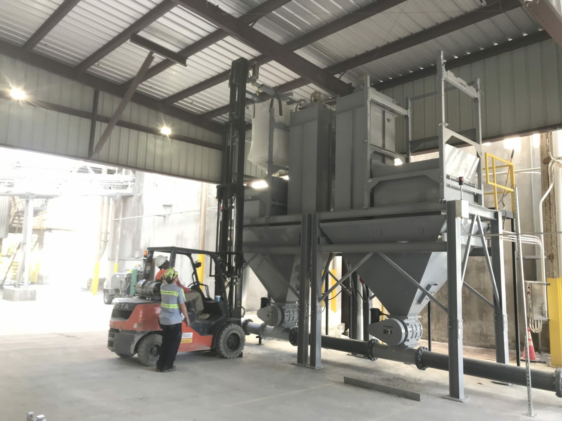 bulk bag unloader | Lee Process Equipment | Mathias Lee