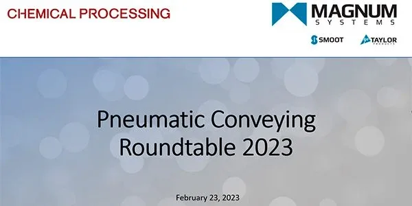 A Pneumatic Conveying Roundtable