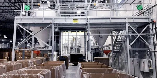 pneumatic conveying and packaging