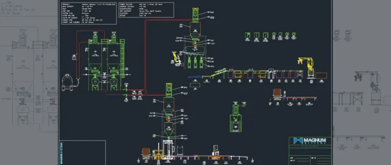 Flow Drawing; prevent breakage in pneumatic conveying systems, Integrated Systems Partner