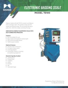 TE100 Product Sheet